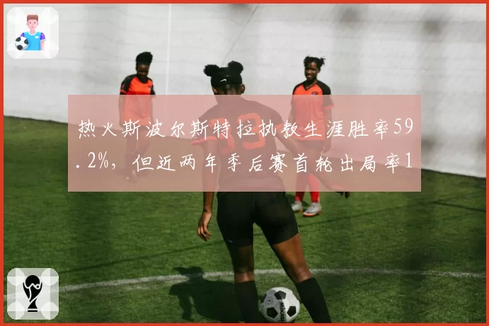 热火斯波尔斯特拉执教生涯胜率59.2%,但近两年季后赛首轮出局率100%